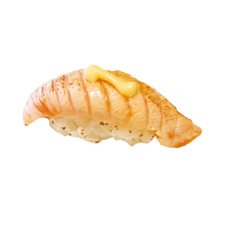 10. FLAMED SAKE NIGIRI
